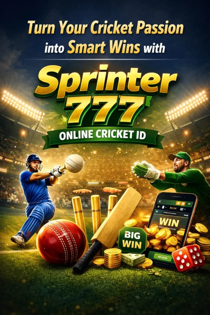 Turn Your Cricket Passion into Smart Wins with Sprinter 777 Online Cricket ID mobile banner