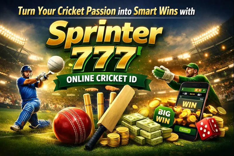 Turn Your Cricket Passion into Smart Wins with Sprinter 777 Online Cricket ID banner