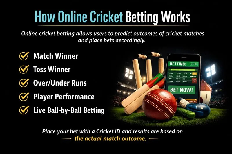 How Online Cricket Betting Works with Cricket Betting ID