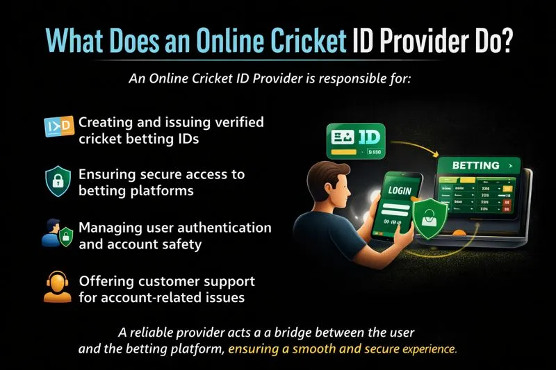 What Does an Online Cricket ID Provider Do – Roles and Responsibilities